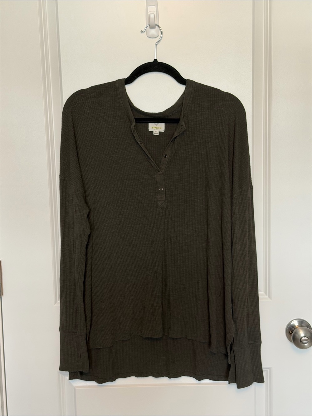 Offline by Aerie Henley Long Sleeve T-Shirt